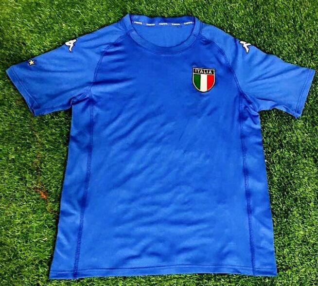 2000 Italy Retro Home Kit Soccer Jersey